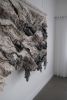 "Everything Becoming, Everything Here" custom moody weaving | Tapestry in Wall Hangings by Rebecca Whitaker Art. Item composed of cotton compatible with boho and minimalism style