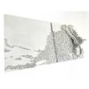 Rolled Petal Response | Wall Sculpture in Wall Hangings by Lauren Naomi. Item composed of ceramic and paper