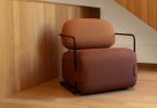 Uchair | Armchair in Chairs by Marine Peyre | Jatual Paris in Paris. Item composed of fabric and metal