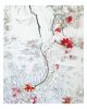 Reciprocity 3 | Mixed Media by Lauren Naomi. Item made of wood & canvas compatible with contemporary and modern style