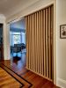 Modern Wall Slat Divider, Divider Screen, Privacy Screen | Decorative Objects by ZDS. Item composed of wood in boho or minimalism style