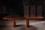 Eros Extendable Solid Oak Dining Table | Tables by Aeterna Furniture. Item composed of oak wood