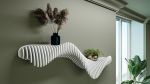 Parametric shelf decor | Shelving in Storage by ZDS. Item composed of wood compatible with minimalism and contemporary style