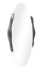 Amorph Ovate Mirror in Stainless Steel Finish | Decorative Objects by Amorph. Item composed of steel and glass