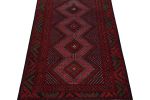 Rug & Kilim’s Modern Classics Tribal Rug in Red with | Area Rug in Rugs by Rug and Kilim