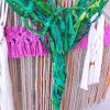 Mixed Fiber Macrame Abstract Wall Art - Celebration | Tapestry in Wall Hangings by The Good Vibe Effect. Item made of wood with cotton works with boho & contemporary style