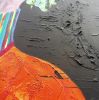 I AM FINE - acrylic portrait painting | Oil And Acrylic Painting in Paintings by Marinela Puscasu. Item composed of canvas in contemporary or eclectic & maximalism style