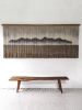 Evening Haze | Tapestry in Wall Hangings by Kat | Home Studio. Item made of oak wood with canvas works with boho & country & farmhouse style