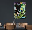 Agapo II | Oil And Acrylic Painting in Paintings by THEODOSIA MARCHANT. Item composed of canvas and synthetic
