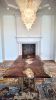 4x9ft Maple Burl Crystal Epoxy Resin River Table | Dining Table in Tables by Lumberlust Designs. Item made of maple wood works with mid century modern & eclectic & maximalism style