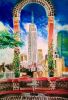 Pod 39 | Watercolor Painting in Paintings by Jomaireart | Pod 39 in New York. Item composed of paper in mid century modern or industrial style