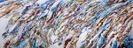 Quartz 'Waterfall' | Oil And Acrylic Painting in Paintings by Sangeeta Sagar. Item made of canvas