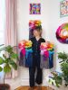 PATCHWORK RAINBOW woven wall hanging | Macrame Wall Hanging in Wall Hangings by Nova Mercury Design. Item composed of fiber