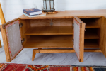 The Kineko :: Japandi Console | Console Table in Tables by MODERNCRE8VE. Item composed of oak wood