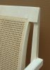 Bow-Back Arm Chair: Bleached Hard Maple With Leather Seat | Armchair in Chairs by CraftsmansLife: Donald DiMauro Woodwork & Design. Item made of maple wood with leather