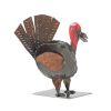 Turkey Tabletop Sculpture | Sculptures by Gatski Metal. Item made of steel works with country & farmhouse & eclectic & maximalism style