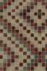 Vintage Turkish Rug in Beige-Brown & Colorful Diamond | Area Rug in Rugs by Rug and Kilim