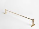 Luxury Bar Towel Hanger N16 Large - 24 Inches | Rack in Storage by Poignees D'Amour French Bronze Hardware.. Item composed of brass