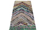 Vintage Moroccan Rug with Polychromatic Chevron Patterns | Area Rug in Rugs by Rug and Kilim