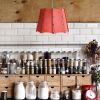 Light RAD Pendant crafted with Real Mini Wood Veneer | Pendants by Traum - Wood Lighting. Item composed of wood compatible with minimalism and contemporary style