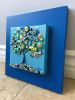 Tree of Love - "Bluebird" | Mixed Media by Cami Levin. Item made of wood & synthetic