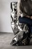 Steel Sculptural Chair — Tronco by Nitush Aroosh | Chairs by Nitush Aroosh. Item composed of steel in contemporary or eclectic & maximalism style