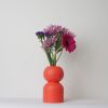 Vase low | Vases & Vessels by LEMON LILY. Item composed of wood