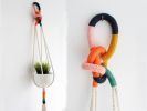 Macrame Plant Hanger, Hanging Plant Holder, Knot | Plants & Landscape by Freefille. Item composed of cotton in contemporary or modern style