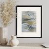 Sensing possibility | Oil And Acrylic Painting in Paintings by Francesca Borgo. Item composed of synthetic compatible with minimalism and contemporary style