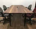 Conference Table | Tables by HerlanderArt | Metro Drafting & Design Ltd in Brooklyn. Item composed of walnut