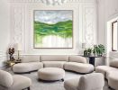 SOLD 'HiGHLANDS' original landscape painting by Linnea Heide | Oil And Acrylic Painting in Paintings by Linnea Heide contemporary fine art. Item composed of canvas and synthetic