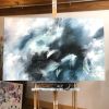 In the Deep | Oil And Acrylic Painting in Paintings by Dana Mooney Art. Item composed of canvas