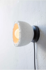 MushLume Cup Light Sconce - Small | Sconces by MushLume Lighting. Item works with contemporary style