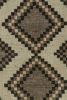 Vintage Gabbeh Tribal Runner in Gray with Beige-Brown | Area Rug in Rugs by Rug and Kilim