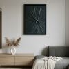 Handcrafted 3D Paintings and Abstract Resin Sculptures | Wall Sculpture in Wall Hangings by Sarmal Design. Item made of canvas works with boho & minimalism style