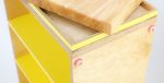 Kitchen Solution #1 (Butcher Block Cutting Board & Shelves) | Shelving in Storage by akaye. Item composed of wood in minimalism or contemporary style