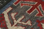 Rug & Kilim’s Caucasian Tribal Rug in Gray with Geometric | Area Rug in Rugs by Rug and Kilim