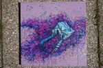Seasons in bloom - acrylic painting on canvas | Paintings by Aasiri Wickremage. Item composed of canvas compatible with contemporary and asian style