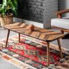 Walnut Herringbone Coffee Table | Tables by Halohope Design. Item made of walnut works with minimalism & mid century modern style
