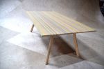DecksPad coffee table Twins & DecksTop Timber Table | Tables by Focused Skateboard Woodworks | Chrometoaster in Wellington. Item composed of wood and synthetic