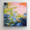 "Opening Sight", Original Oil on Canvas, 46x44 | Oil And Acrylic Painting in Paintings by Cameron Schmitz. Item made of wood & canvas compatible with contemporary and mediterranean style
