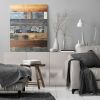 Rustic barn wood Canvas Art Print | Oil And Acrylic Painting in Paintings by Irena Orlov. Item composed of canvas and synthetic