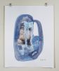 Balancing Act Works on Paper | Mixed Media by Cat Huss. Item made of synthetic