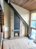 Concrete Hearth and Mantle. | Fireplaces by VC Studio Inc.
