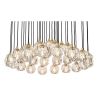 AM8122 BOULE SHOWER | Chandeliers by alanmizrahilighting | New York in New York. Item made of steel with glass