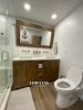 Model #1061 - Custom Double Sink Vanity | Countertop in Furniture by Limitless Woodworking. Item made of maple wood works with mid century modern & contemporary style