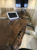 Claro Walnut Live Edge Conference Table | Tables by Alabama Sawyer. Item made of walnut