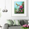 Winged Reverie Original Acrylic Painting by Amanda Dagg | Oil And Acrylic Painting in Paintings by DaggArt