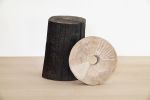 ART BRUT  sculpture | Wall Sculpture in Wall Hangings by VANDENHEEDE FURNITURE-ART-DESIGN. Item composed of wood and stone in contemporary or japandi style