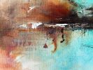 Solace in Sea Glass | Oil And Acrylic Painting in Paintings by Nicholas Kriefall. Item made of canvas compatible with contemporary and modern style